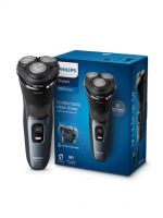 [Use BOBCARDS] Philips Electric Shaver S3144/03 with Skin Protect Technology & Flex Head - Deep Blue