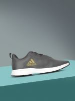 Adidas Men Grey Woven Design Gambito Running Shoes