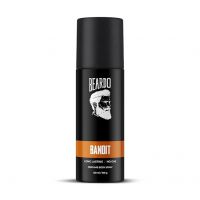 Beardo Perfume Body Spray for men - BANDIT, 120ml | Long Lasting No Gas Deo For Men | Bergamot, Oakmoss, Tonka Bean Notes Deodorant for Men | Ideal Gift