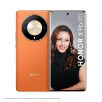 [For All Card] HONOR X9b 5G (Sunrise Orange, 8GB + 256GB) | India's First Ultra-Bounce Anti-Drop Curved AMOLED Display | 5800mAh Battery | 108MP Primary Camera | Without Charger