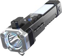 MZ S700 (LIFE SAVING LED TORCH) Glass Breaker Seal Belt Cutter 3 modes Torch  (Black, 16.5 cm, Rechargeable)