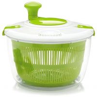 Carzillion Multifunctional Salad Spinner Vegetable and Fruit Dryer | 5L Spin Basket Drainer to Remove Excess Water | Use