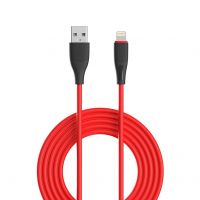 Portronics Silklink 3A USB to 8 Pin Fast charging Cable