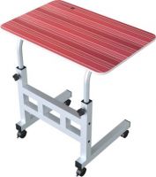 Portronics My Buddy D Multipurpose Movable & Adjustable Wood Portable Laptop Table  (Finish Color - Crimson Red, DIY(Do-It-Yourself))