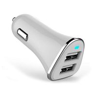 Cavo CVO-2P24-WHT Dual Port 2.4A Car Charger (White)