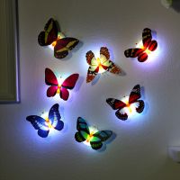 LED Light Night Atmosphere Lamp with Colorful Changing Butterfly Indoor Light with