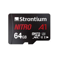 [LD] Strontium Nitro A1 64GB Micro SDXC Memory Card 100MB/s A1 UHS-I U3 Class 10 with High Speed Adapter