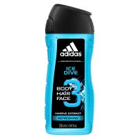 Adidas Ice Dive 3 in 1 Body, Hair and Face Shower Gel