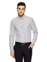 (Size 42) Excalibur by Unlimited Men's Plain Regular Fit Formal Shirt