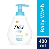 Baby Dove Rich Moisture Hair to Toe Baby Wash (400ml)