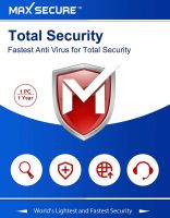 Max Secure Software Total Security Version 6 - 1 PCs, 1 Years (Email Delivery in 2 Hours - No CD)