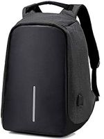 Pikyo ANT9 Fabric Anti-Theft Water Resistant Bag with Computer USB Charging Port Lightweight Laptop Backpack (Assorted Colour)