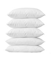 Aricca Micro Fiber Compressed Packed Bliss Pillow (White) - Set of 5