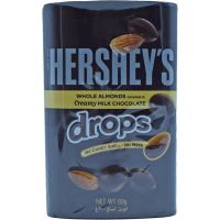 Hershey's Whole Almonds Rolled With Creamy Milk Chocolate Drops, 60 Grams