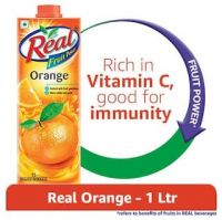 [Buy 2] Real Fruit Power Orange 1 ltr Pack of 2 