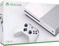Microsoft Xbox One S Console 1TB GB with no  (White)
