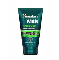 [Pantry] Himalaya Herbls Men Pimple Clear Neem Face Wash, 100ml