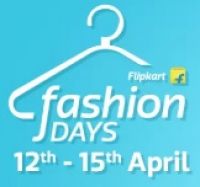 Flipkart Fashion Days 12th - 15th April 