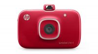 HP Sprocket 2-in-1 Portable Photo Printer and Instant Camera (Red)