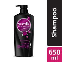 [Pantry] Sunsilk Stunning Black Shine Shampoo, 650ml