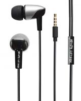 Marley Hudson® Wired Earphones with Mic and in-Line Remote (Black)