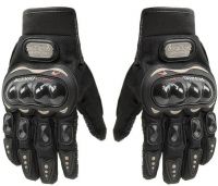 Probiker Gloves Shockproof Foam Padded Outdoor Riding Full Finger Glove For Men Riding Gloves  (Black)