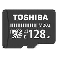 Toshiba M203 128GB Class 10 Micro SD Memory Card (THN-M203K1280A4)