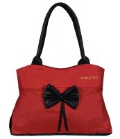 Fristo Women's Handbag (Red and Black)