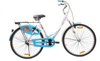 BSA LADYBIRD BLISS FX 26 T Girls Cycle/Womens Cycle  (Single Speed, White, Blue)