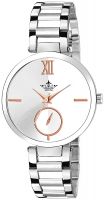 Swisso Royal Collection White-Rosegold Dial Analogue Watch