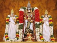 Printelligent Lord Tirupathi Balaji Non-Tearable Poster For Home and Office Wall Decor (12 INCH X 18 INCH)
