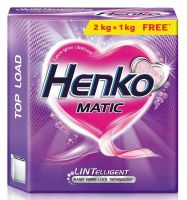 Henko Matic Top Load Detergent - 2 kg with Free Detergent - 1 kg