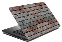 Paper Plane Design Bricks laptopskin7_42 17-inch Laptop Skin (Multicolor)