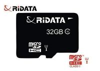 RiDATA 32GB Class 10 Ultra MicroSDHC Memory Card with Adapter (MSD32GBCLASS10U1)