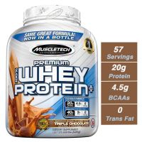 Muscletech Premium 100% Whey Protein Plus - 2.27 kg (Triple Chocolate)