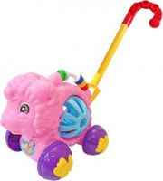 Miss & Chief Walk n Push n Pull Along Sheep with Happy Rotator Sound Toy