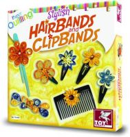 Toy Kraft Paper Quilled - Stylish Hairbands and Hair clips.