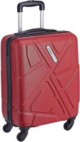 Safari Polycarbonate 51 Ltrs Red Hardsided Carry On (TRAFFIK Anti-Scratch 4W 55 RED)