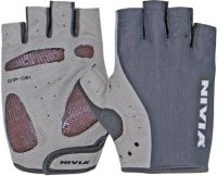 Nivia Grip Gel Genuine Leather Gym & Fitness Gloves  (Black, Grey)