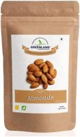 GREENLAND Whole Almonds (Badam) 1kg -Premium Grade (Pack of 2, Each 500gm) 