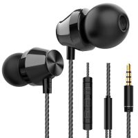EKSA in-Ear Headphones, Wired Earbuds with Microphone, Lightweight Earphones with Volume Control 3.5mm Jack, Pure Sound
