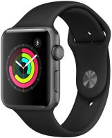 Apple Watch Series 3 (GPS, 42mm) - Space Grey Aluminium Case with Black Sport Band