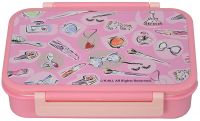 HMI Plastic Lunch Box, 700ml, Pink