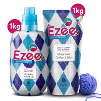 Godrej Ezee Liquid Detergent - Winterwear, Chiffon & Silks 2kgs (1 bottle + 1 refill)