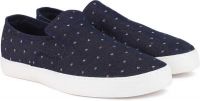[Size 8, 9, 10] Peter England PE Slip On Sneakers For Men  (Blue)