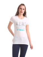 [Size S, XS, M, L, XL] Aeropostale Distressed Print Cotton T-Shirt