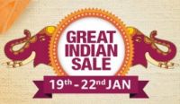 Great Indian Sale From 19th - 22nd Jan 
