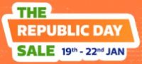 The Republic Day Sale 19th - 22nd Jan 