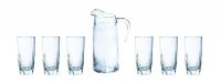Luminarc Ascot Beverage Set, 7-Pieces, Transparent