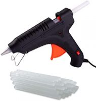  Uspech 40 W 7mm Glue Gun with ON Off Switch and LED Indicator (Multi Color & Free 5 Transparent Glue Sticks)